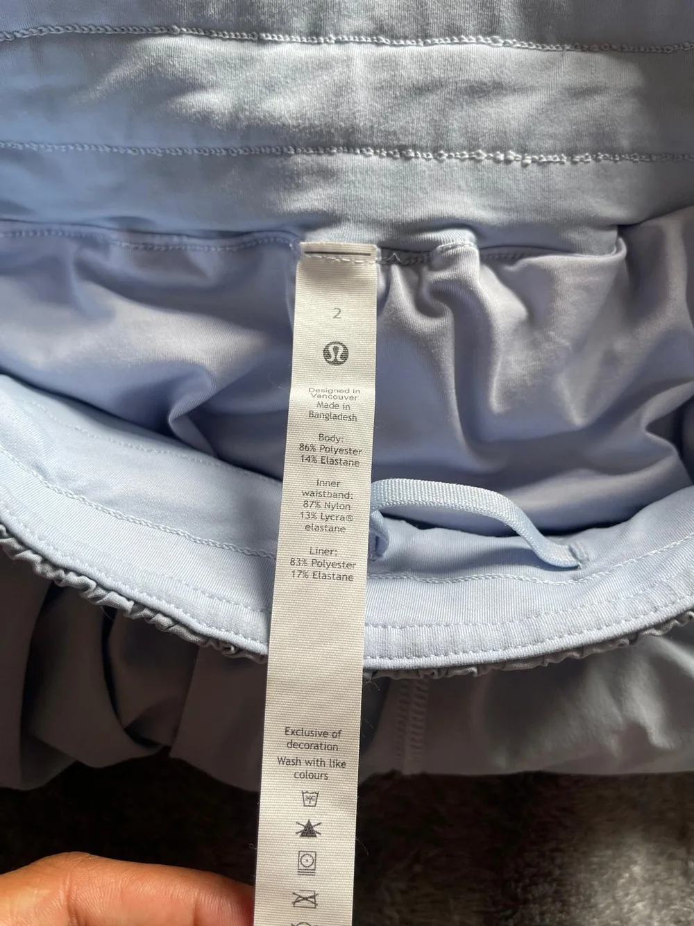 Lululemon Shake It Out High-Rise Running Short 5'